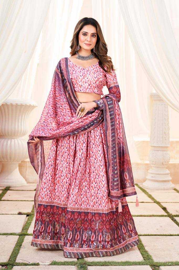 YNF CHINON GRO 7093 WHOLESALE LEHENGAS MANUFACTURER   